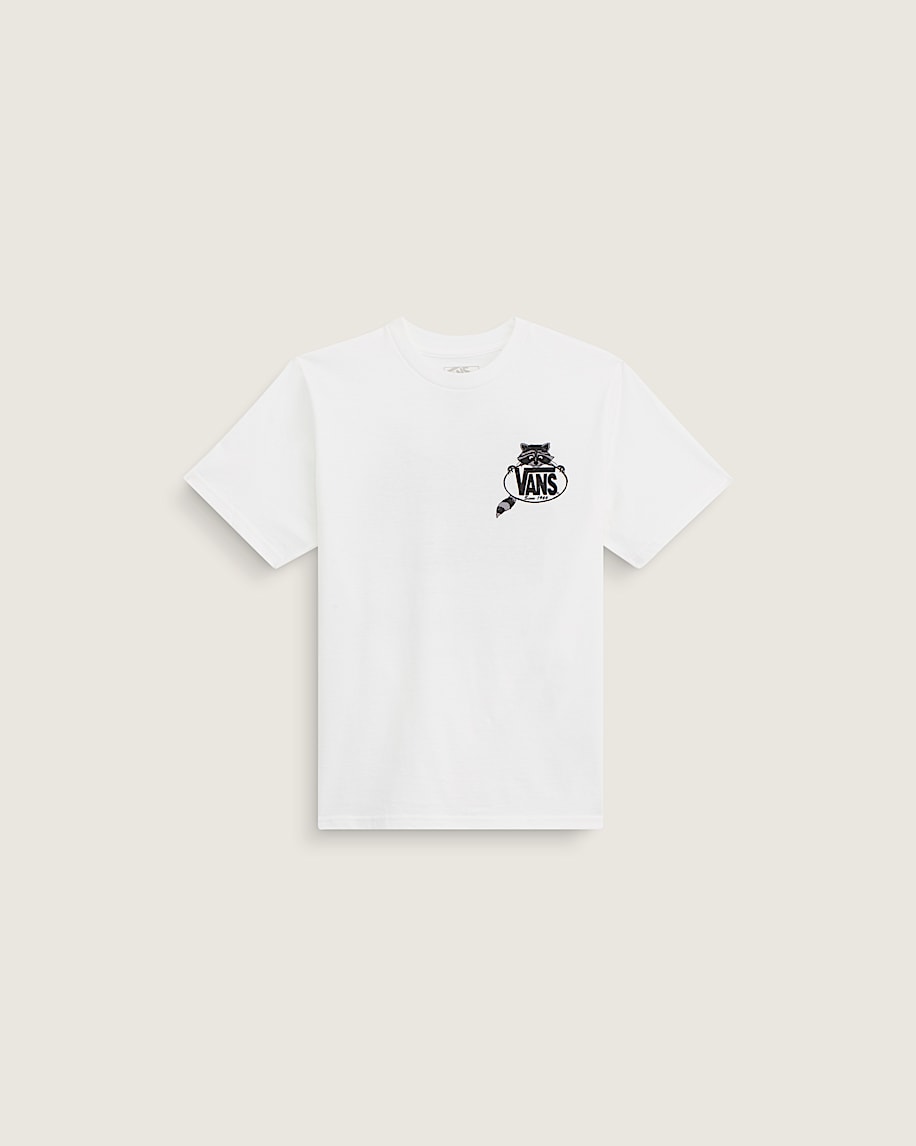 Kids Dumpster Raccoon TShirt VANS White ALT1