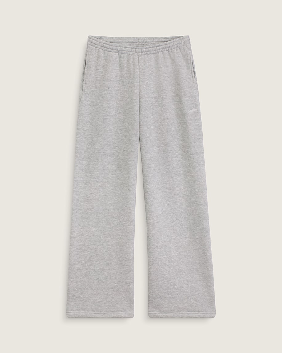Salton Straight Fleece Pant VANS Cement Heather Grey HERO