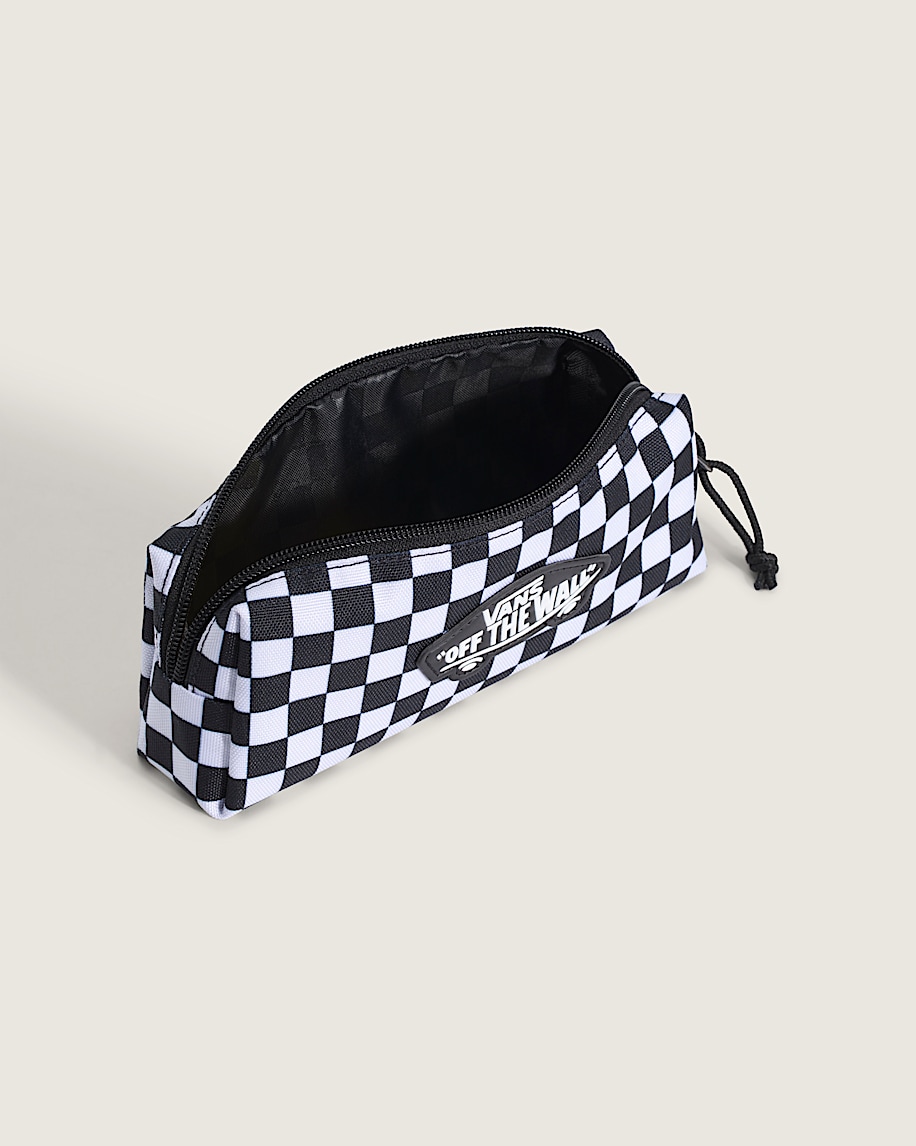 Old Skool Pencil Checkerboard Pouch Bag VANS Checkerboard Black  White ALT2
