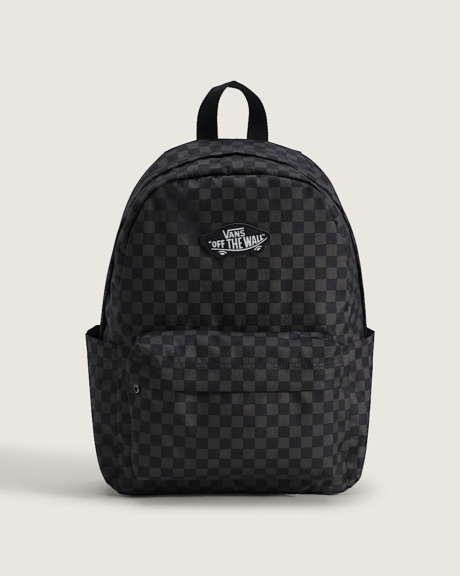 Old Skool Grom Check Backpack VANS Black HERO