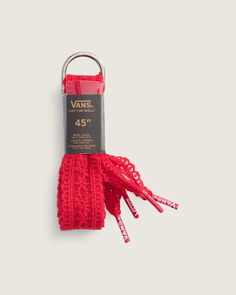Vans Lace Shoe Laces VANS Racing Red HERO