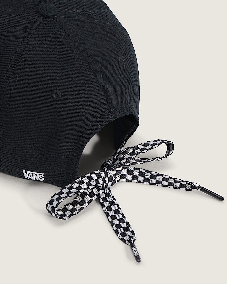 Bow Back Curved Bill Jockey Hat VANS Black ALT1