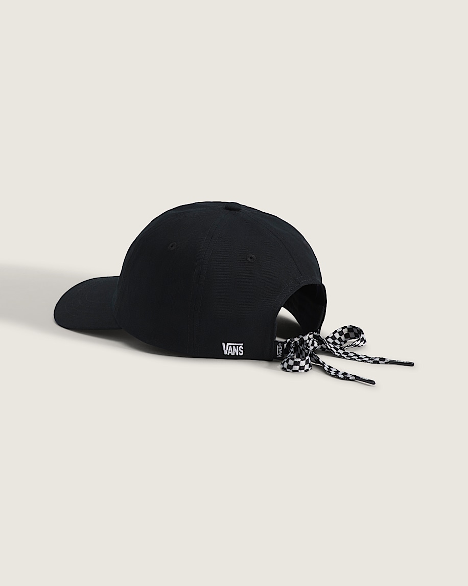 Bow Back Curved Bill Jockey Hat VANS Black ALT2