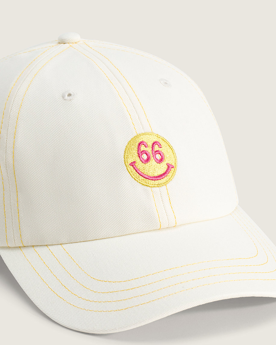 Call It A Day Curved Bill Jockey Hat VANS Marshmallow ALT1