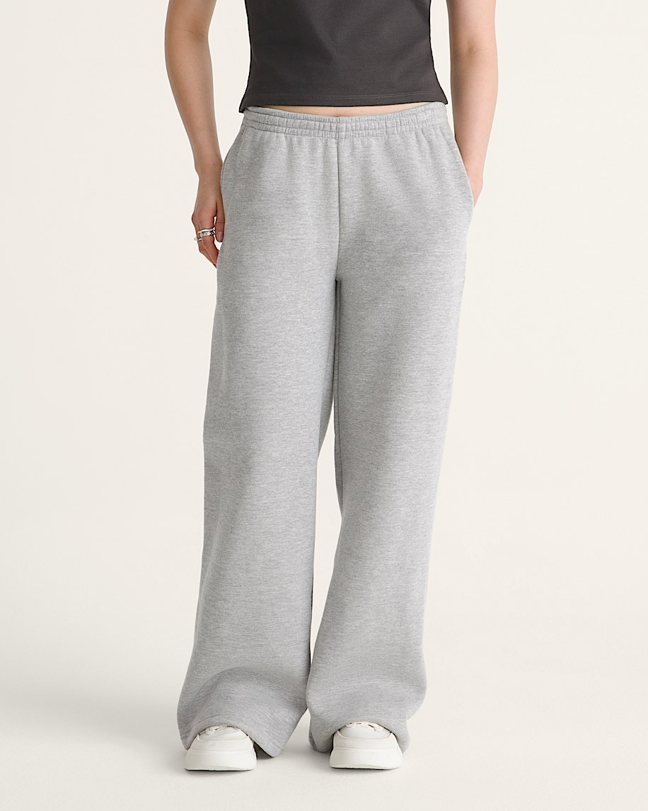 Salton Straight Fleece Pant VANS Cement Heather Grey ALT2