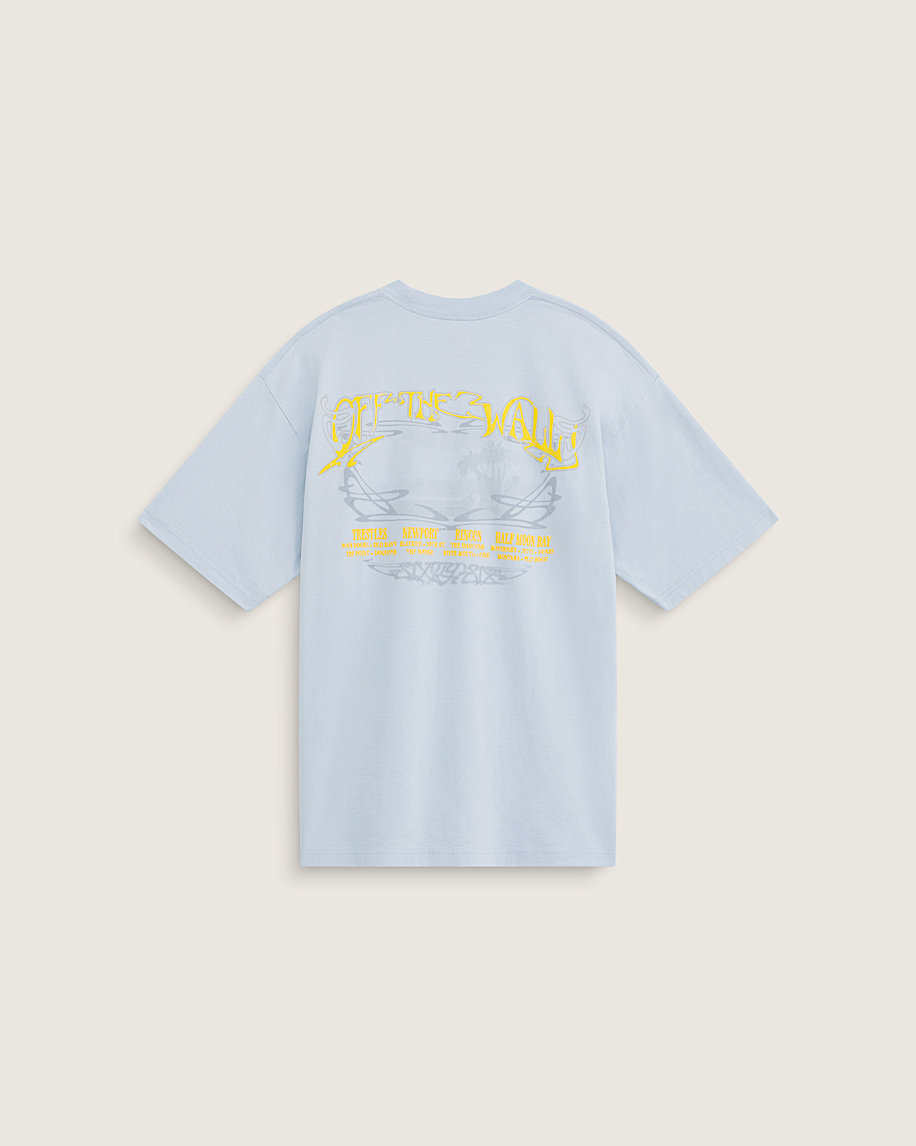 Jetty Sets TShirt VANS Soft Slate Blue HERO