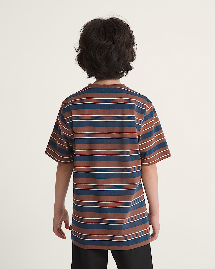 Kids Pismo Knit Shirt VANS Potting Soil Brown ALT3