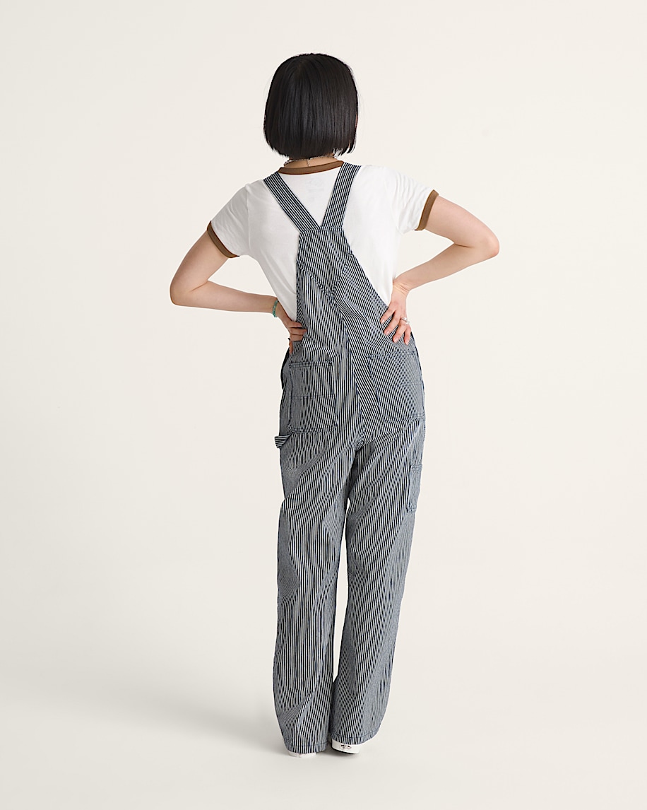 Chore Stripe Overall VANS Hickory Stripe Blue ALT4