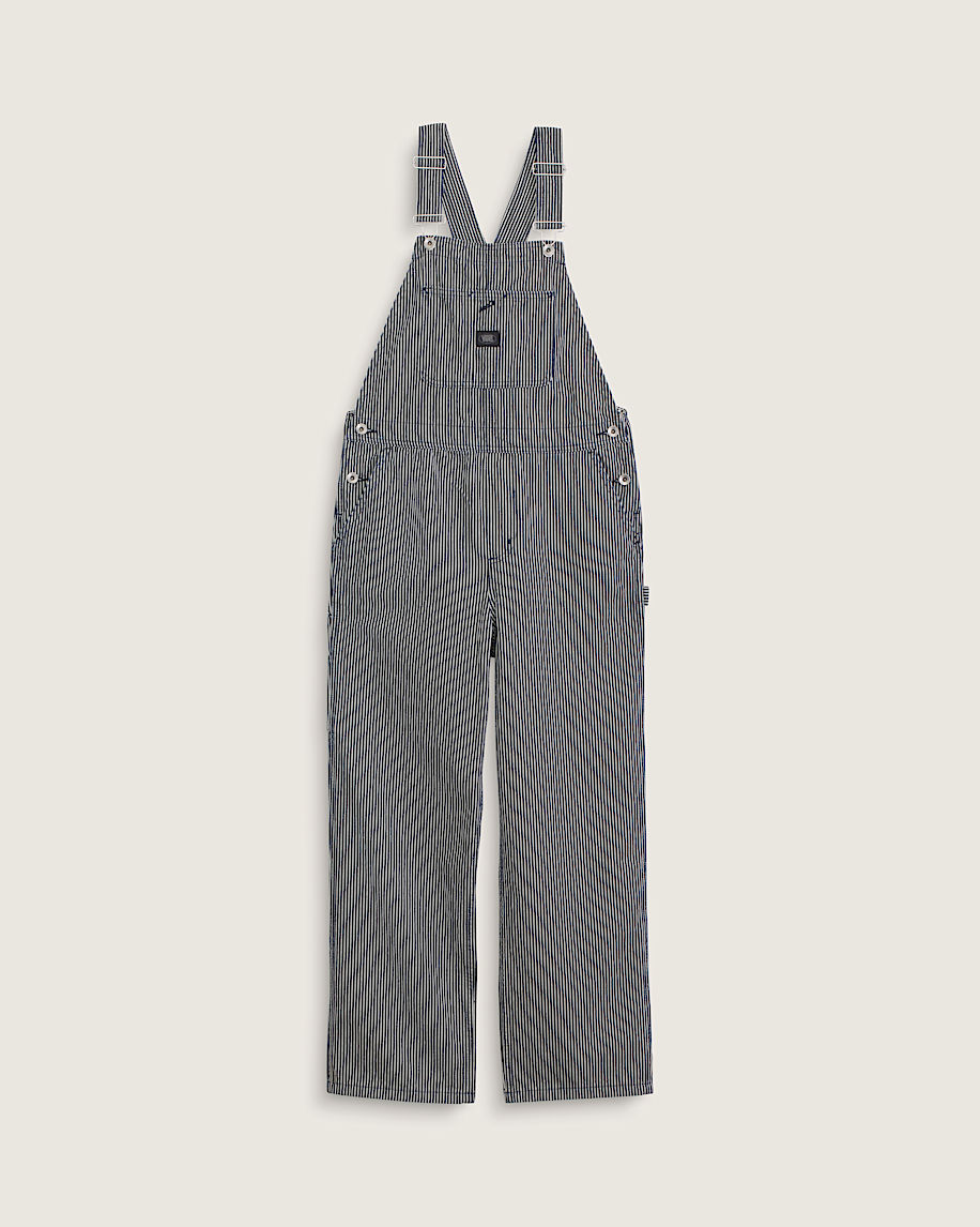 Chore Stripe Overall VANS Hickory Stripe Blue HERO