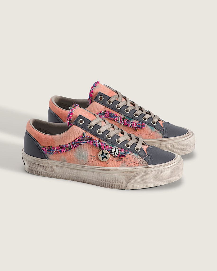 Premium Old Skool 36 Shoe VANS Souvenir Asphalt Grey  Pink ALT1