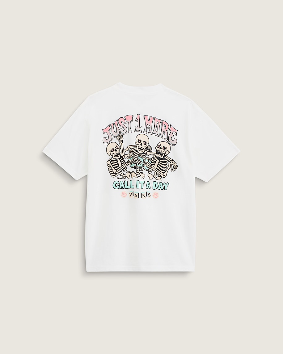 Beer Skull TShirt VANS White HERO
