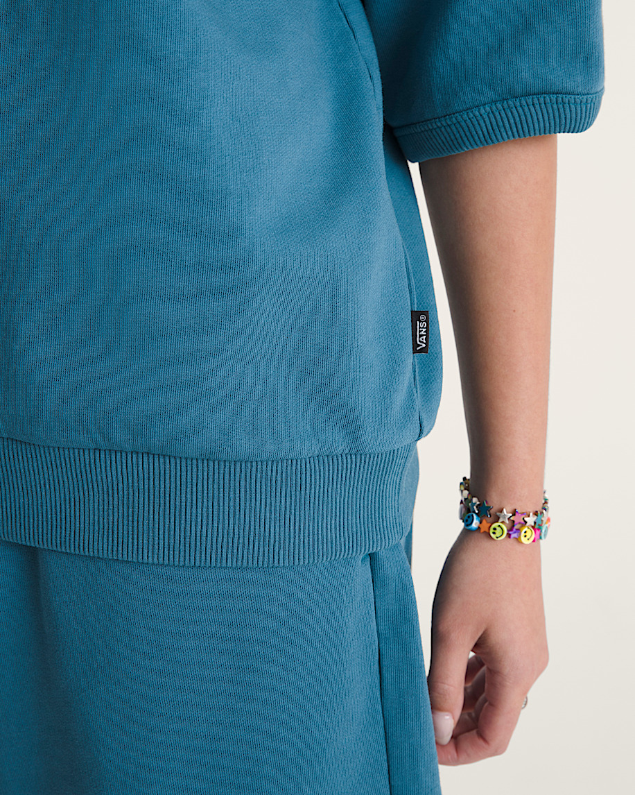 Classmate Check Sweatshirt VANS Stv Navy Blue ALT4