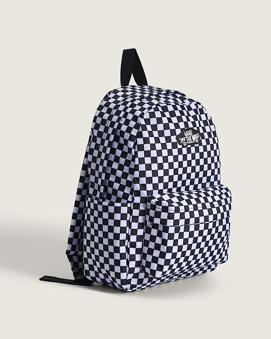 Old Skool Grom Check Backpack VANS Black ALT5