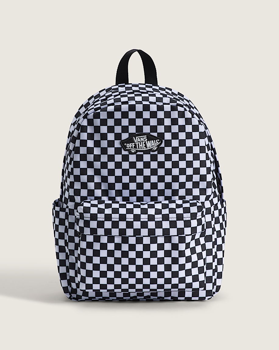 Old Skool Grom Check Backpack VANS Black HERO