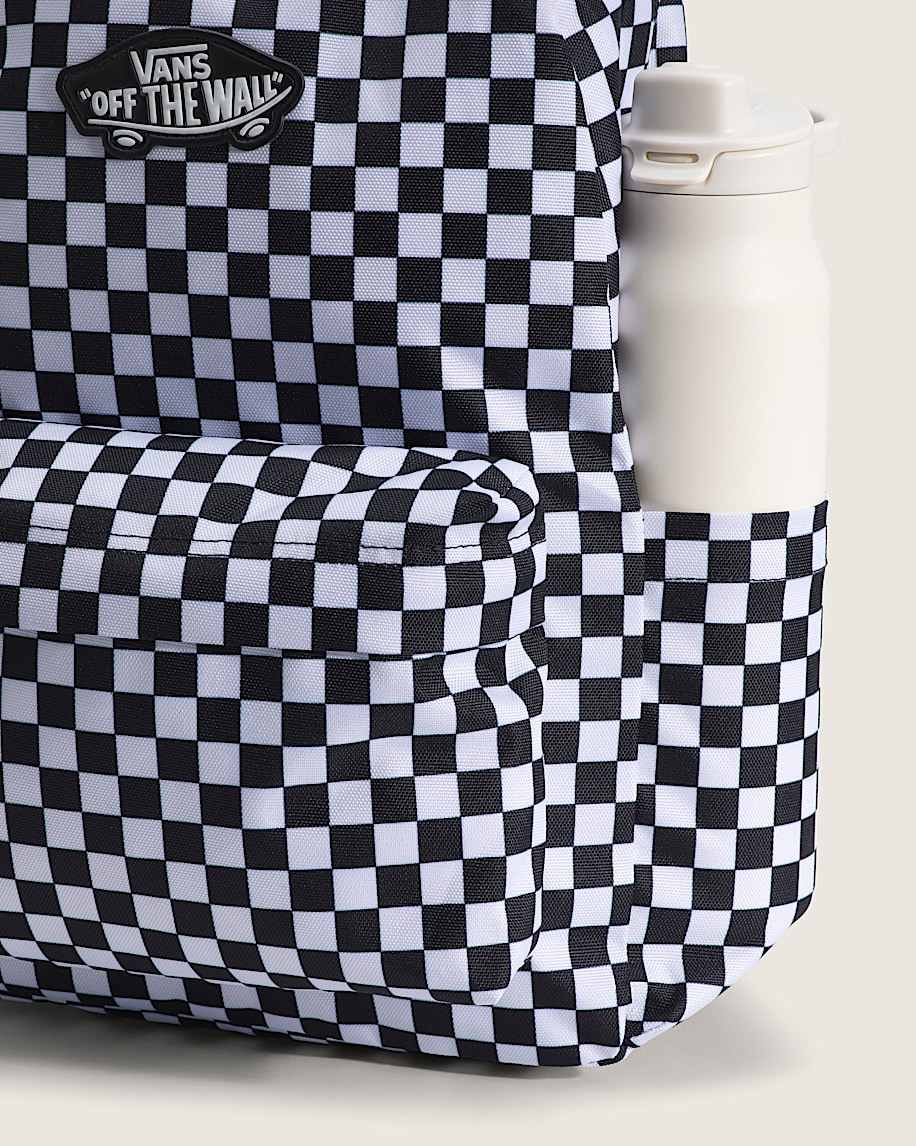Old Skool Grom Check Backpack VANS Black ALT2