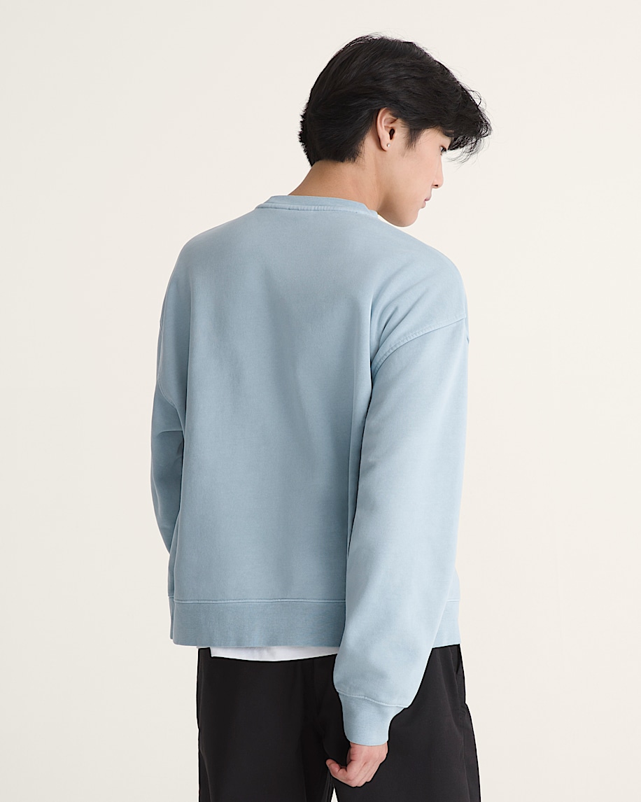 Premium Crewneck Sweatshirt VANS Soft Slate Blue ALT3