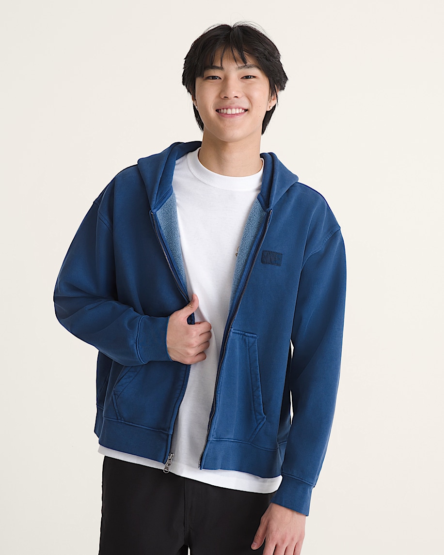 Premium Zip Hoodie VANS Deep Indigo ALT2