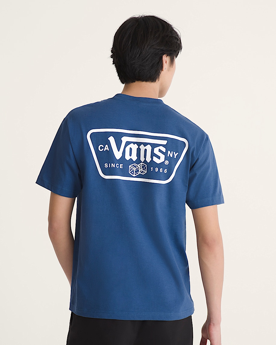 Knu Patch TShirt VANS True Navy Blue ALT3
