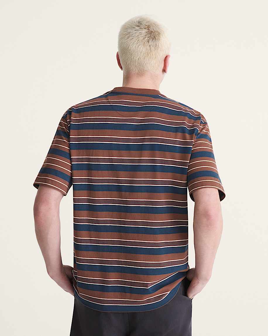 Pismo Knit Shirt VANS Potting Soil Brown ALT3