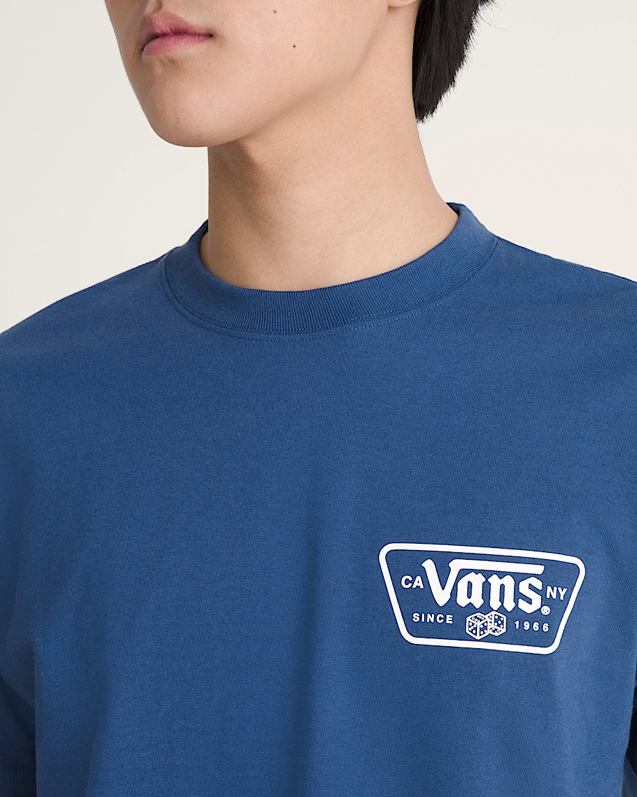 Knu Patch TShirt VANS True Navy Blue ALT4