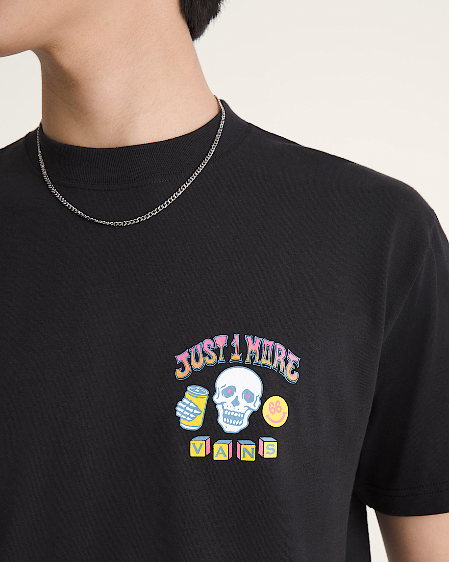Beer Skull TShirt VANS Black ALT4
