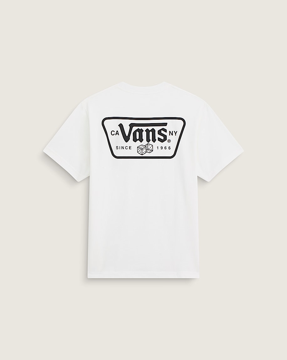 Knu Patch TShirt VANS White HERO