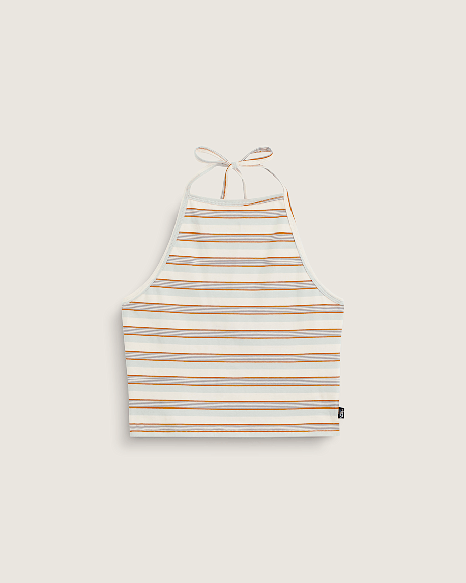 High Neck Halter VANS Almond Crisp Beige HERO