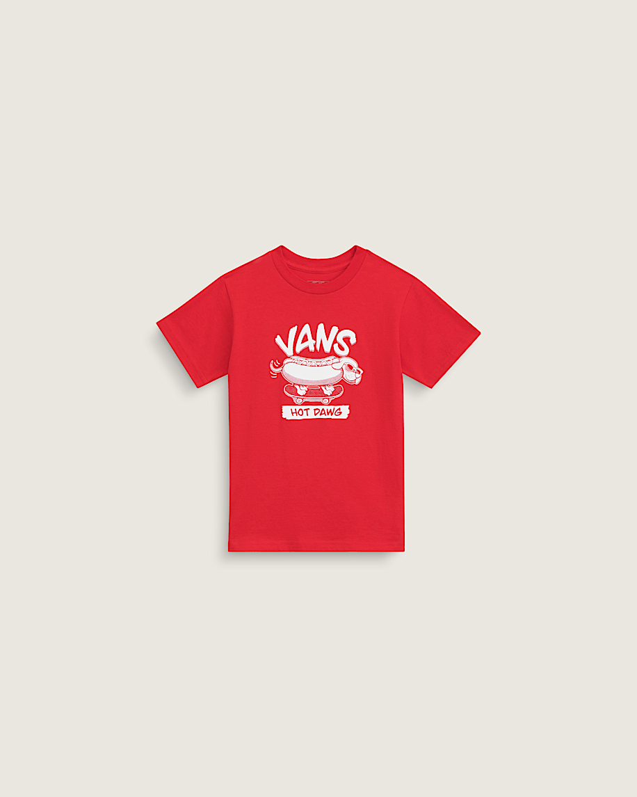 Little Kids Hot Dawg TShirt VANS Racing Red HERO