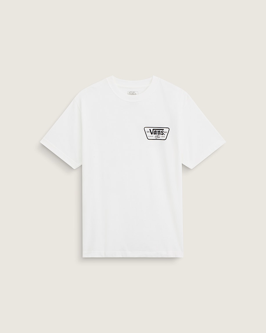 Knu Patch TShirt VANS White ALT1