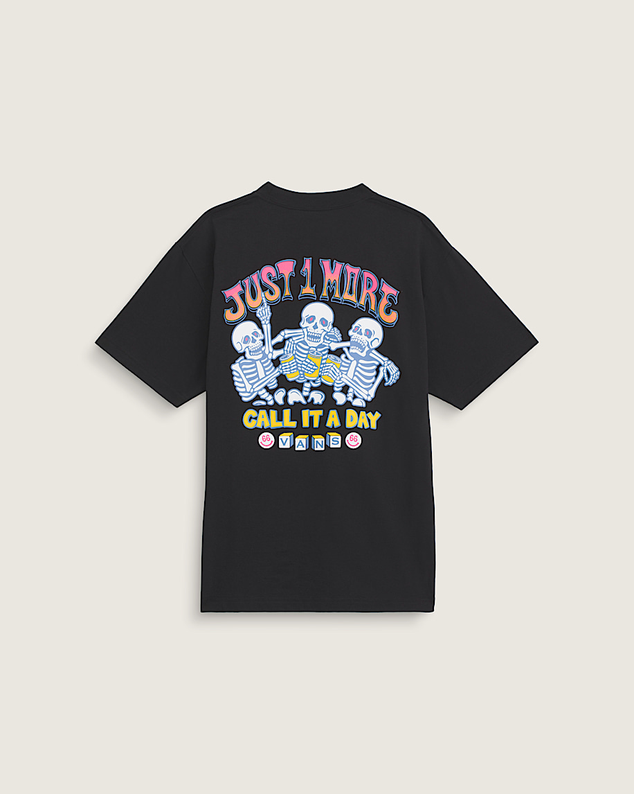 Beer Skull TShirt VANS Black HERO