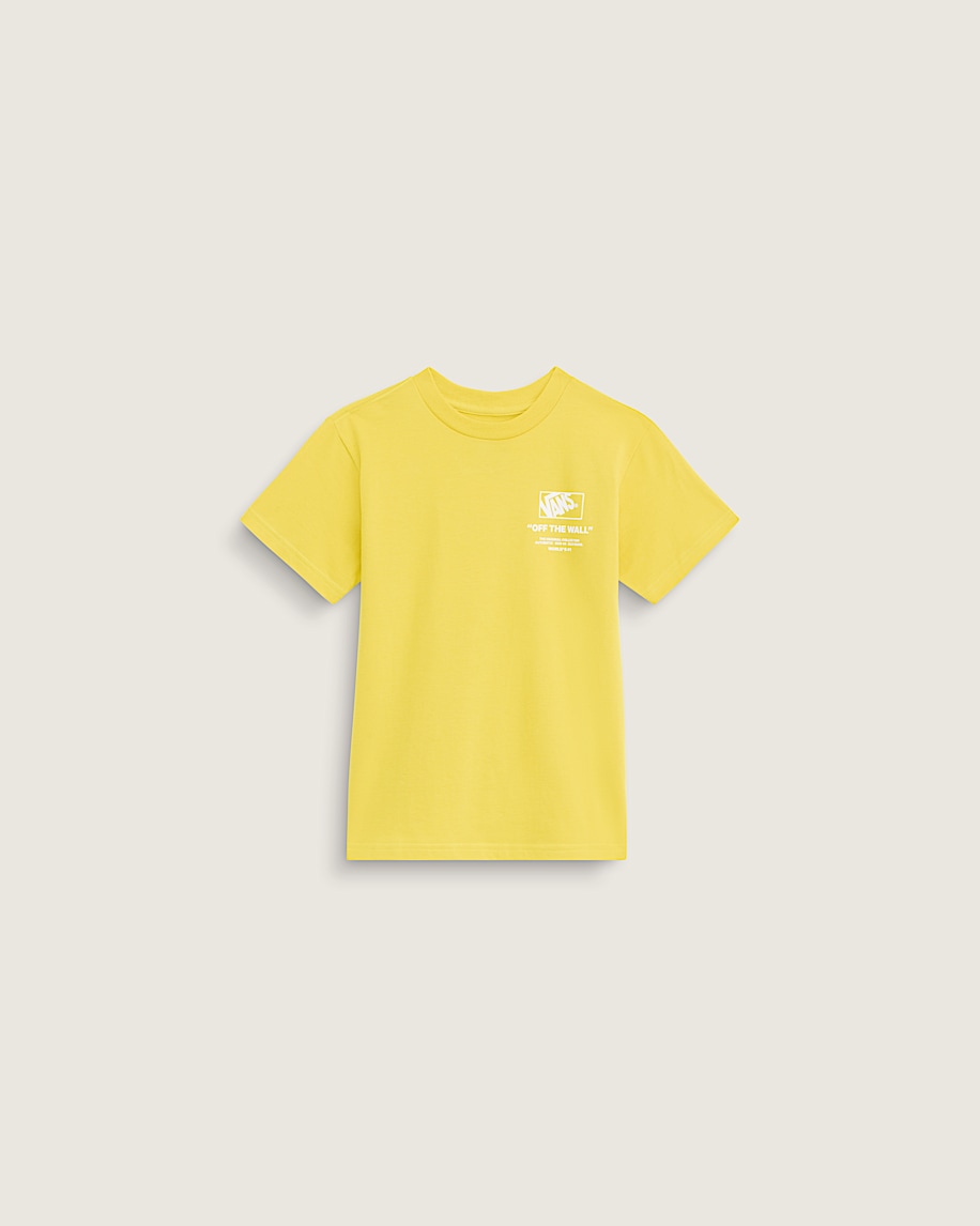 Little Kids Stacked Hi TShirt VANS Dusty Gold ALT1