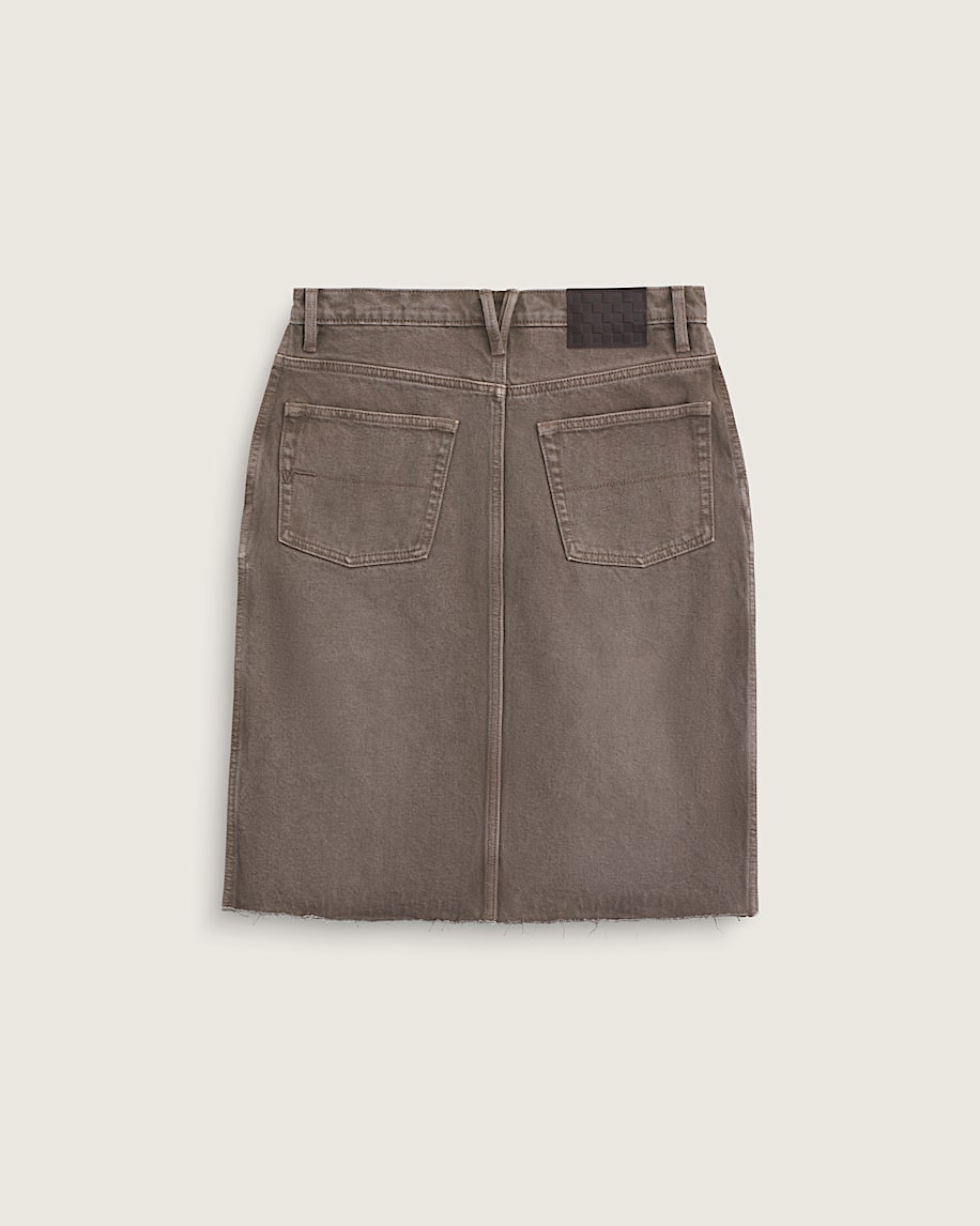 Denim Midi Skirt VANS Walnut ALT1