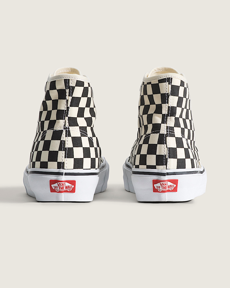 Authentic Hi 20 Checkerboard Shoe VANS Checkerboard Black  True White ALT3