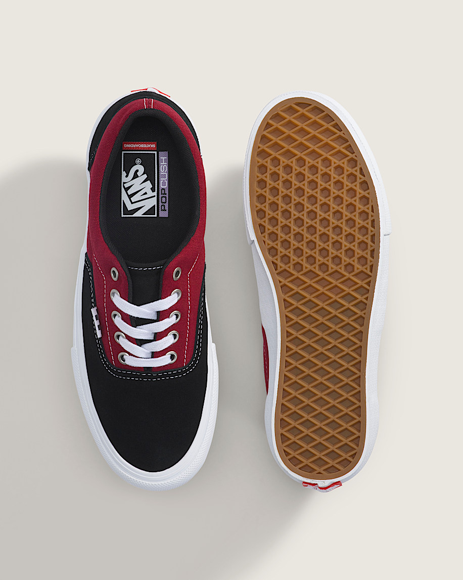 Skate Era Shoe VANS Black  Dark Red ALT2