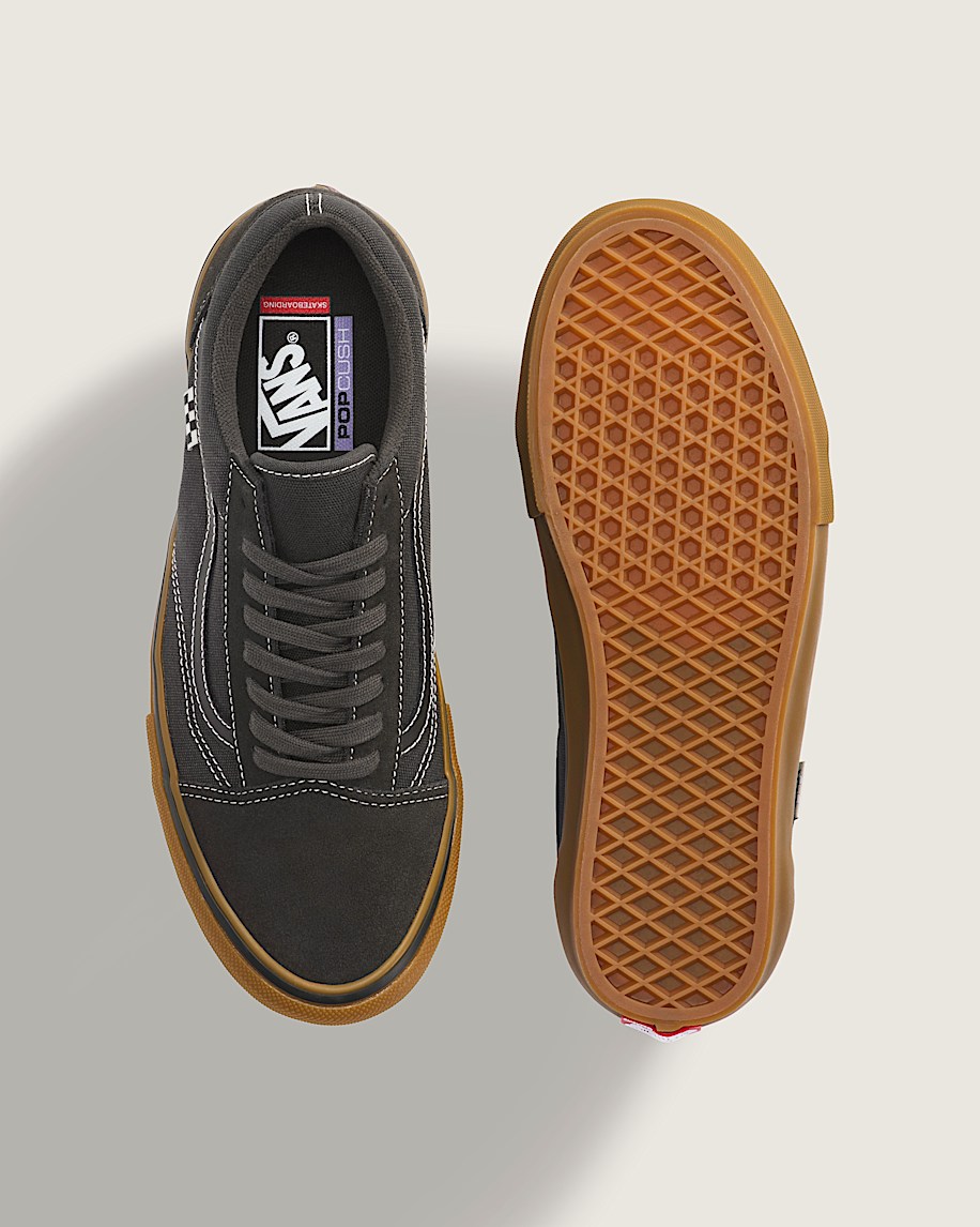 Skate Old Skool Shoe VANS Black  Gum ALT2