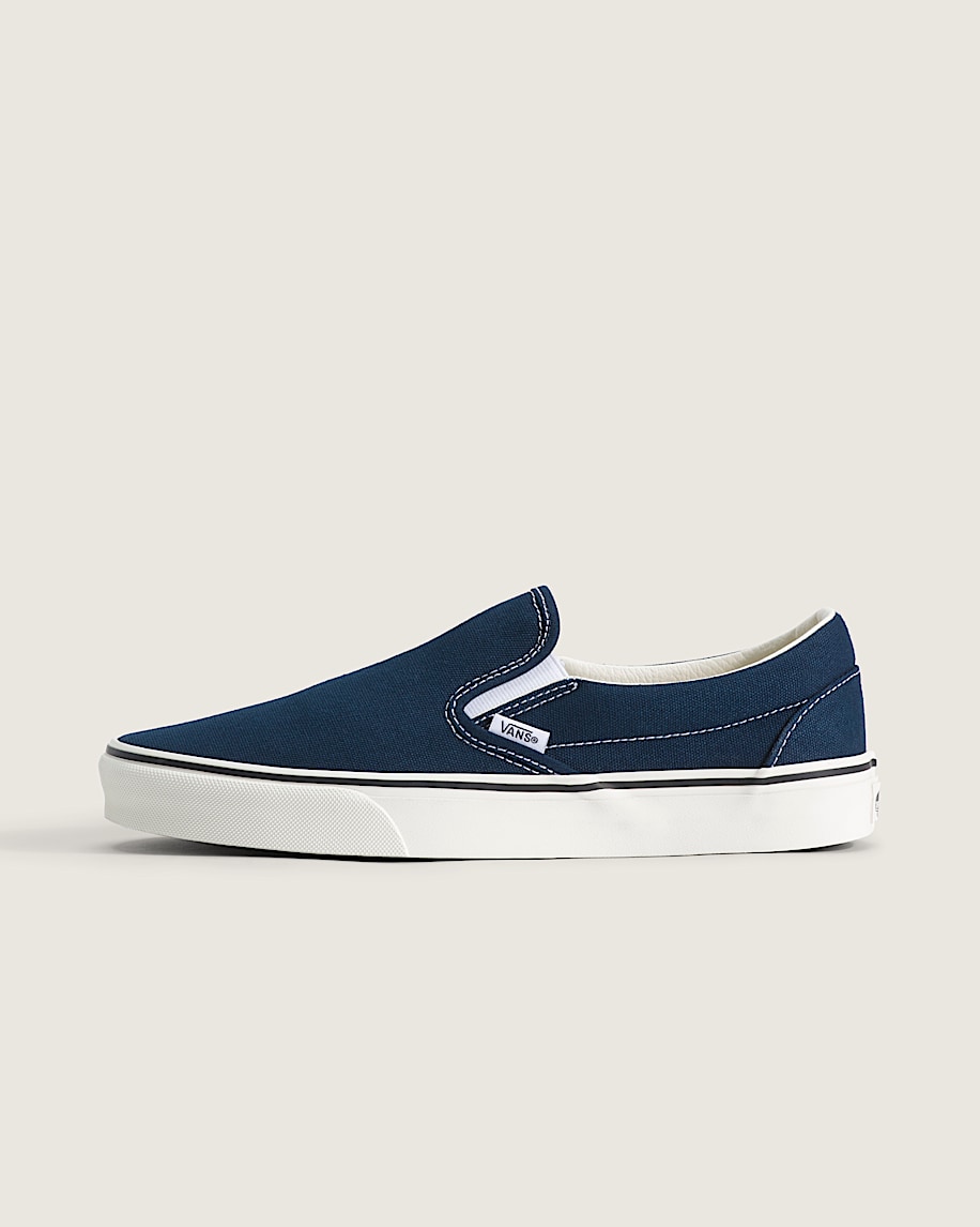 Classic SlipOn Shoe VANS Dress Blue HERO