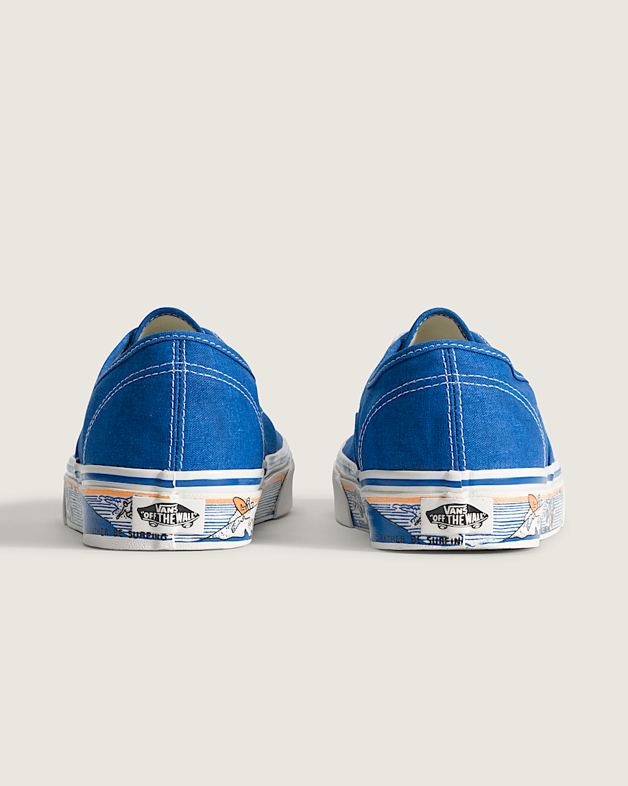 Authentic Shoe VANS Sidewall Print Classic Blue ALT3