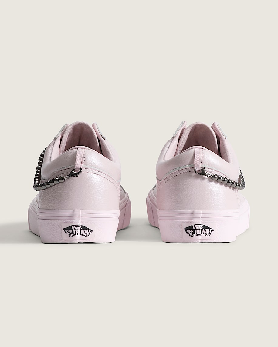 Old Skool Shoe VANS Pale Petal Pink  White ALT3