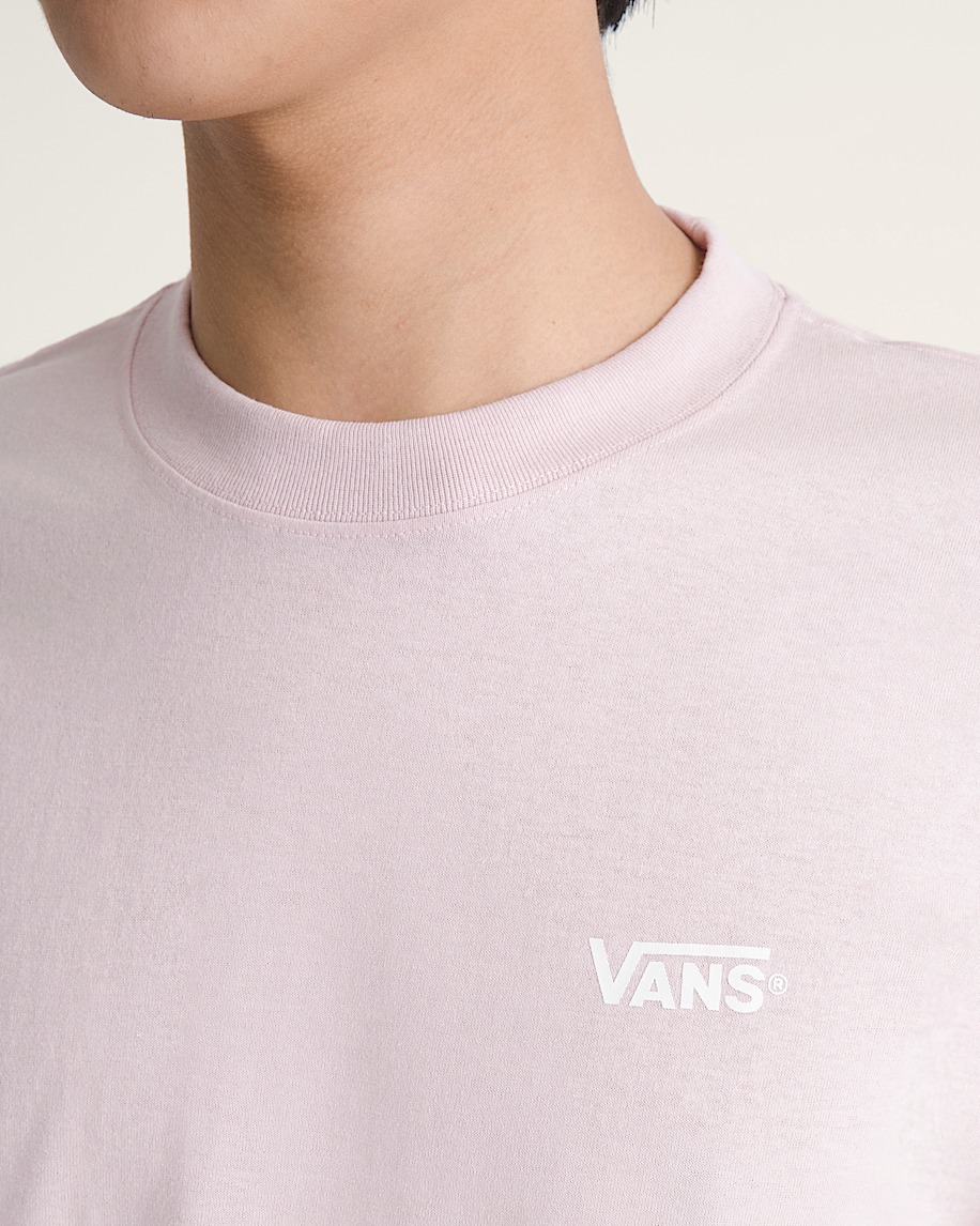 New Left Chest TShirt VANS Pale Petal Pink ALT4