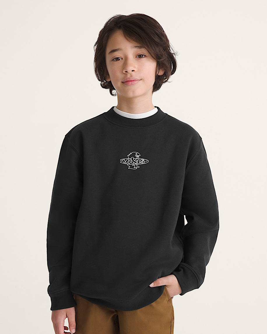 Kids Food Spot Crew Pullover VANS Black ALT2