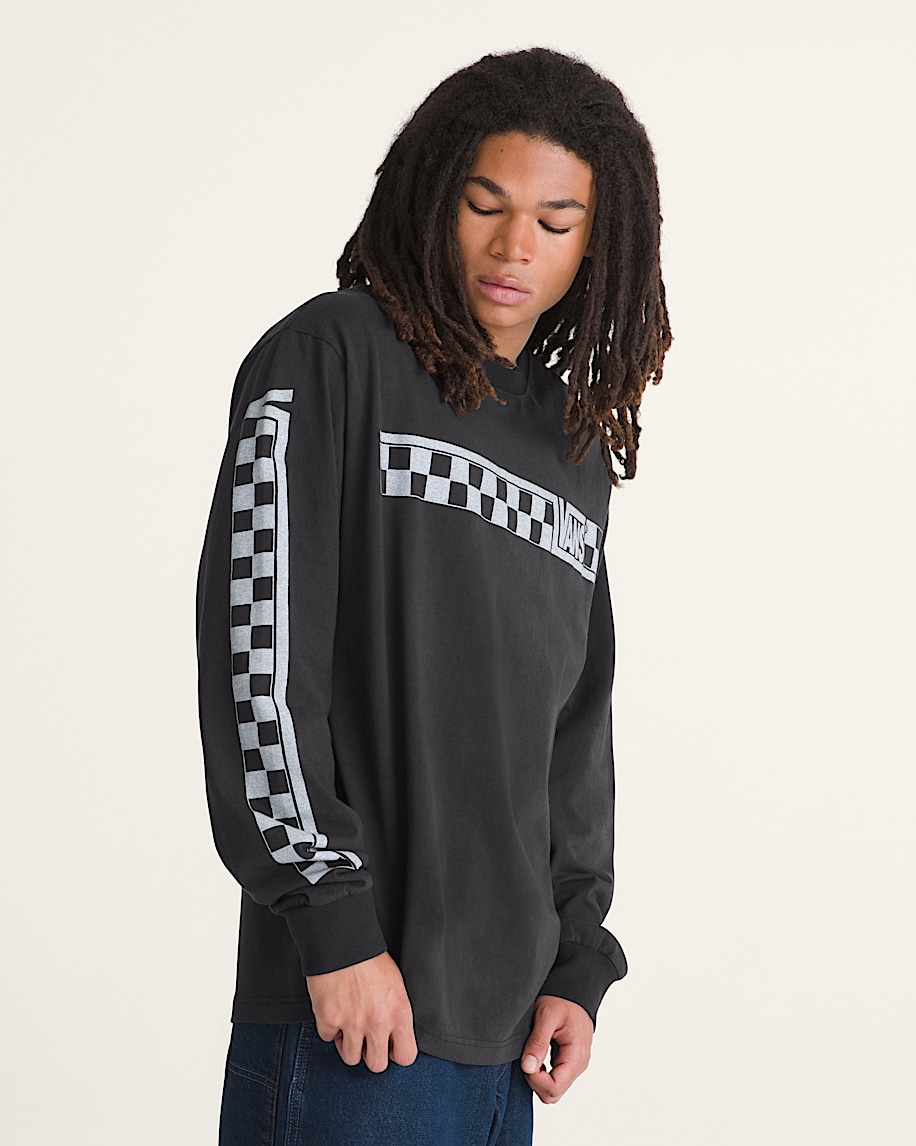 Vans Racing Long Sleeve TShirt VANS Black ALT2