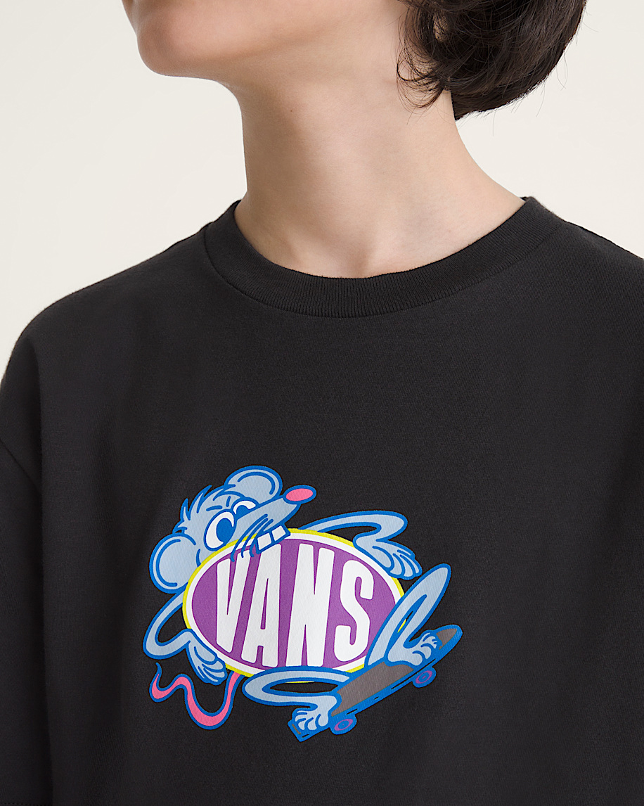 Kids Rad Rodent TShirt VANS Black ALT4