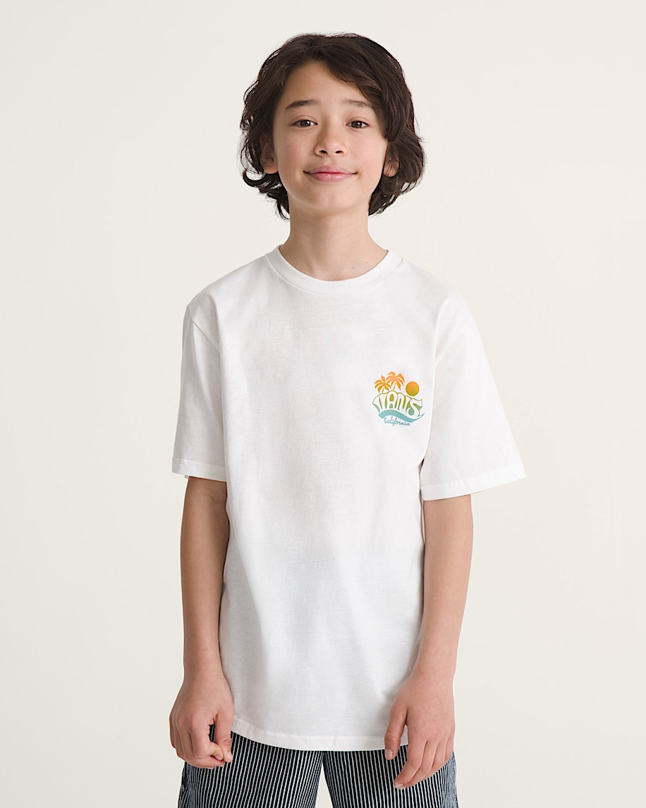 Kids Sea Level TShirt VANS White ALT2