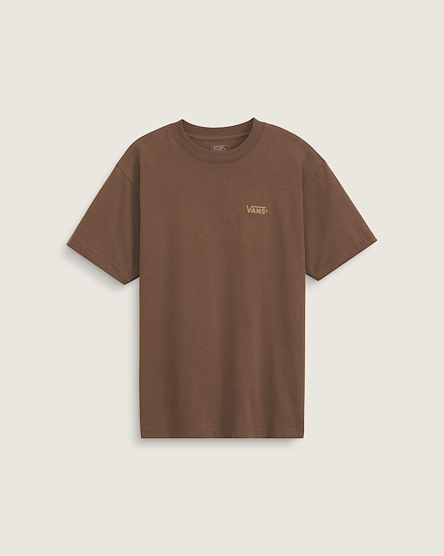 New Left Chest TShirt VANS Vintage Cocoa Brown HERO