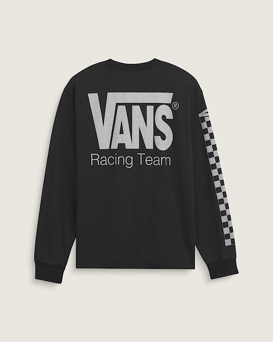 Vans Racing Long Sleeve TShirt VANS Black HERO