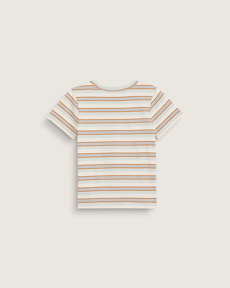 Kids Lucie Striped Knit Top VANS Almond Crisp ALT1