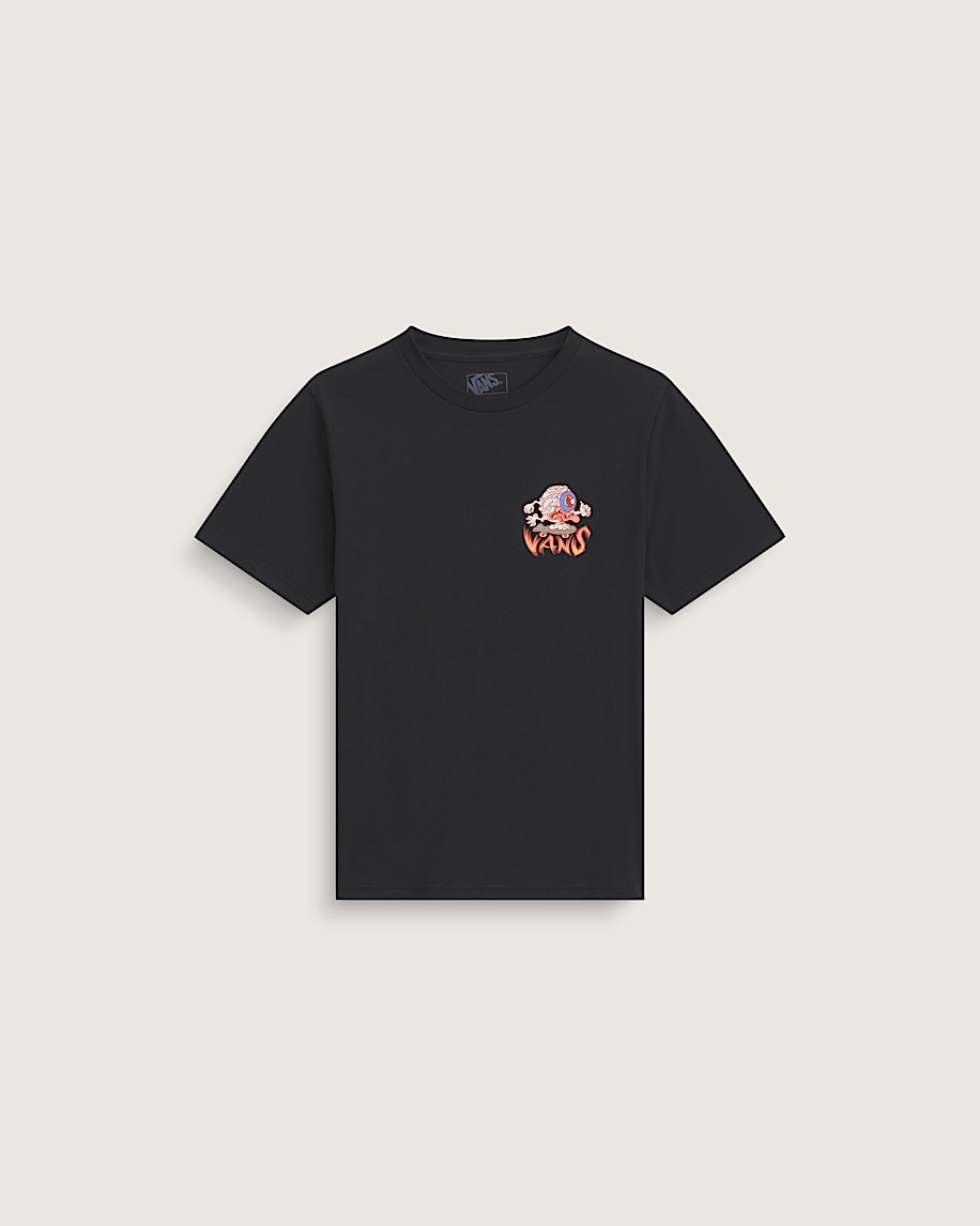 Kids Eye Skate Glow In The Dark TShirt VANS Black ALT1