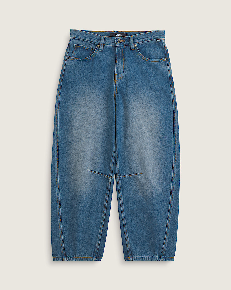 Check5 Mid Rise Barrel Pants VANS Vintage Indigo HERO