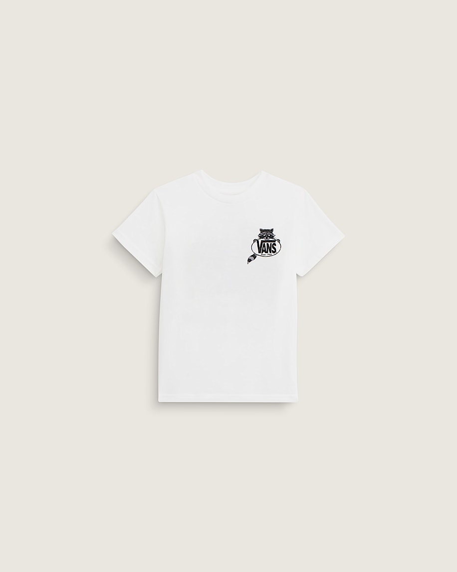 Little Kids Dumpster Raccoon TShirt VANS White ALT1