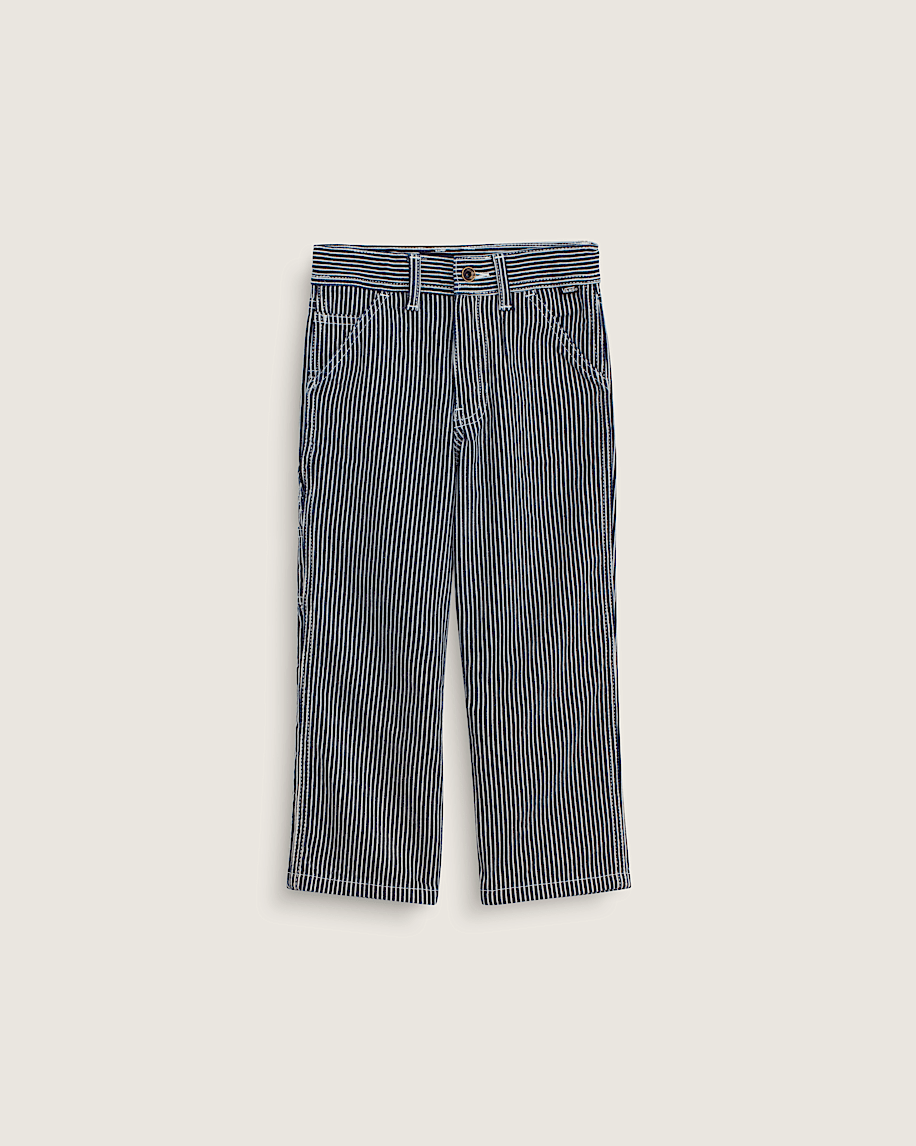 Little Kids Drill Chore Loose Stripe Pants VANS Indigo HERO